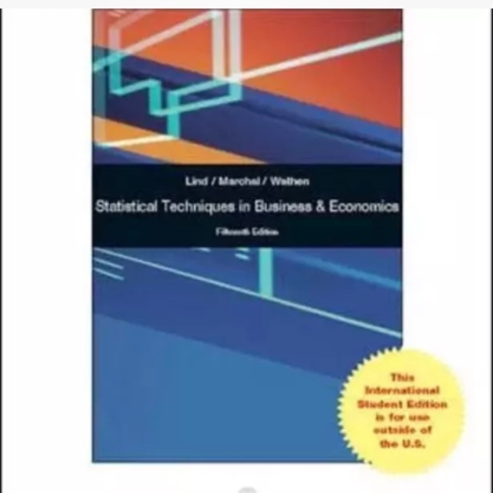 Statistics technique in business economics